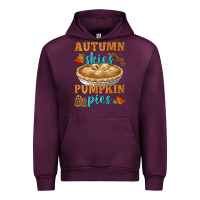 Mauve Wine autumn skies pumpkin pies Urban Hoodie - HRA Design Shop