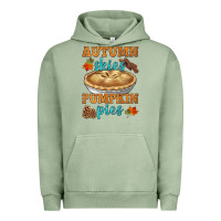 Pigment Oil Green autumn skies pumpkin pies Urban Hoodie - HRA Design Shop