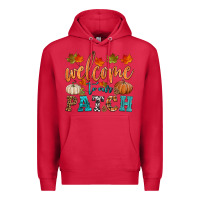 Cardinal welcome to our patch Premium Hoodie - HRA Design Shop