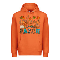 Carrot welcome to our patch Premium Hoodie - HRA Design Shop