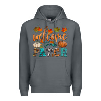 Rock welcome to our patch Premium Hoodie - HRA Design Shop