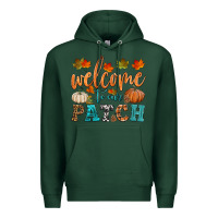 Sports Green welcome to our patch Premium Hoodie - HRA Design Shop