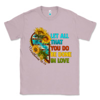 Lilac let all that you do be done in love Classic Tee - BundleAndBundleShop