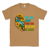 Toasted Coconut let all that you do be done in love Classic Tee - BundleAndBundleShop