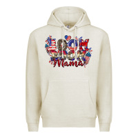 Oatmeal Heather Boom boom Mama 4th of july Premium Hoodie - CowGirlArtShop