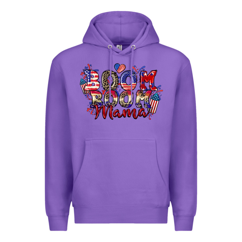 Boom Boom Mama 4th Of July Premium Hoodie by CowGirlArtShop | Teevron
