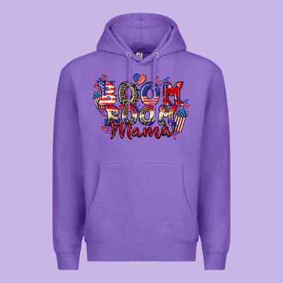 Boom Boom Mama 4th Of July Premium Hoodie Designed By Cowgirlartshop