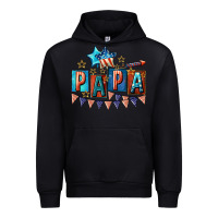 Black American Papa 4th of july Urban Hoodie - CowGirlArtShop