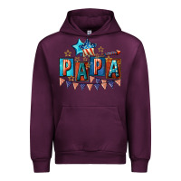 Mauve Wine American Papa 4th of july Urban Hoodie - CowGirlArtShop