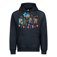 Navy American Papa 4th of july Urban Hoodie - CowGirlArtShop