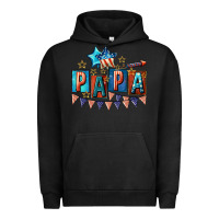 Pigment Black American Papa 4th of july Urban Hoodie - CowGirlArtShop