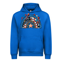 American Rainbow 4th Of July Urban Hoodie | Teevron
