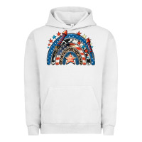 Pigment Lunar Rock American rainbow 4th of july Urban Hoodie - CowGirlArtShop