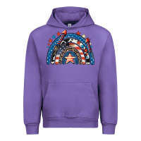 Tulip American rainbow 4th of july Urban Hoodie - CowGirlArtShop