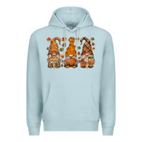 Blue Mist fall gnome Premium Hoodie - HRA Design Shop