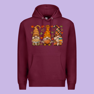 Fall Gnome Premium Hoodie Designed By Hra Design Shop