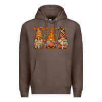Coffee fall gnome Premium Hoodie - HRA Design Shop