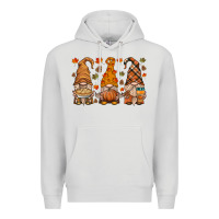 Dove Grey fall gnome Premium Hoodie - HRA Design Shop