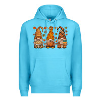 Ocean Blue fall gnome Premium Hoodie - HRA Design Shop