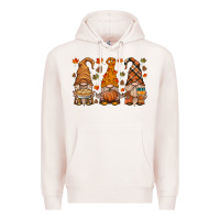 Pale Pink fall gnome Premium Hoodie - HRA Design Shop