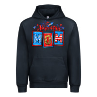 Navy American mom Urban Hoodie - Neo Western