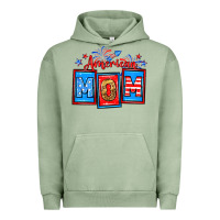 Pigment Oil Green American mom Urban Hoodie - Neo Western