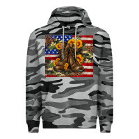 Slate Camo Army USA lag leopard camouflage sunflower 20oz Premium Hoodie - Neo Western