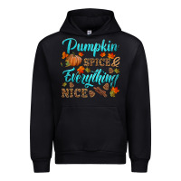 Black pumpkin spice everything nice Urban Hoodie - HRA Design Shop