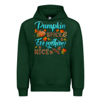 Forest Green pumpkin spice everything nice Urban Hoodie - HRA Design Shop