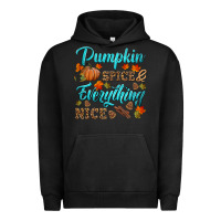 Pigment Black pumpkin spice everything nice Urban Hoodie - HRA Design Shop