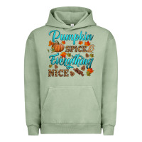 Pigment Oil Green pumpkin spice everything nice Urban Hoodie - HRA Design Shop