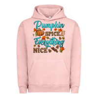Pigment Salmon pumpkin spice everything nice Urban Hoodie - HRA Design Shop