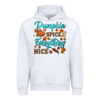 White pumpkin spice everything nice Urban Hoodie - HRA Design Shop