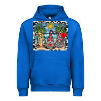 Cobalt summer gnome mousepad Urban Hoodie - SublimationCraftShop