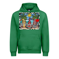 Emerald summer gnome mousepad Urban Hoodie - SublimationCraftShop