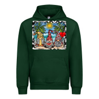 Foreset Green summer gnome mousepad Urban Hoodie - SublimationCraftShop