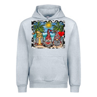 Heather Grey summer gnome mousepad Urban Hoodie - SublimationCraftShop