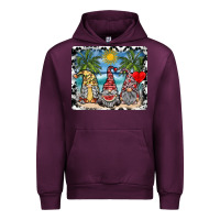 Mauve Wine summer gnome mousepad Urban Hoodie - SublimationCraftShop