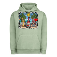 Pigment Oil Green summer gnome mousepad Urban Hoodie - SublimationCraftShop