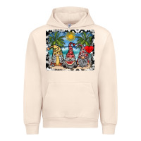 Sandshell summer gnome mousepad Urban Hoodie - SublimationCraftShop