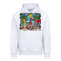 White summer gnome mousepad Urban Hoodie - SublimationCraftShop