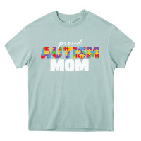 Arona LIL Autism Mom Heavy Core Tee - CowhideDigitalArt