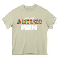 Mossy LIL Autism Mom Heavy Core Tee - CowhideDigitalArt