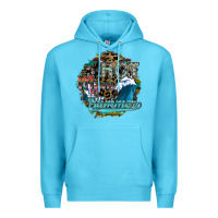 Ocean Blue hot mom summer Premium Hoodie - SublimationCraftShop