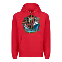 Red hot mom summer Premium Hoodie - SublimationCraftShop