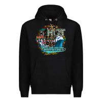 Black hot mom summer Premium Hoodie - SublimationCraftShop