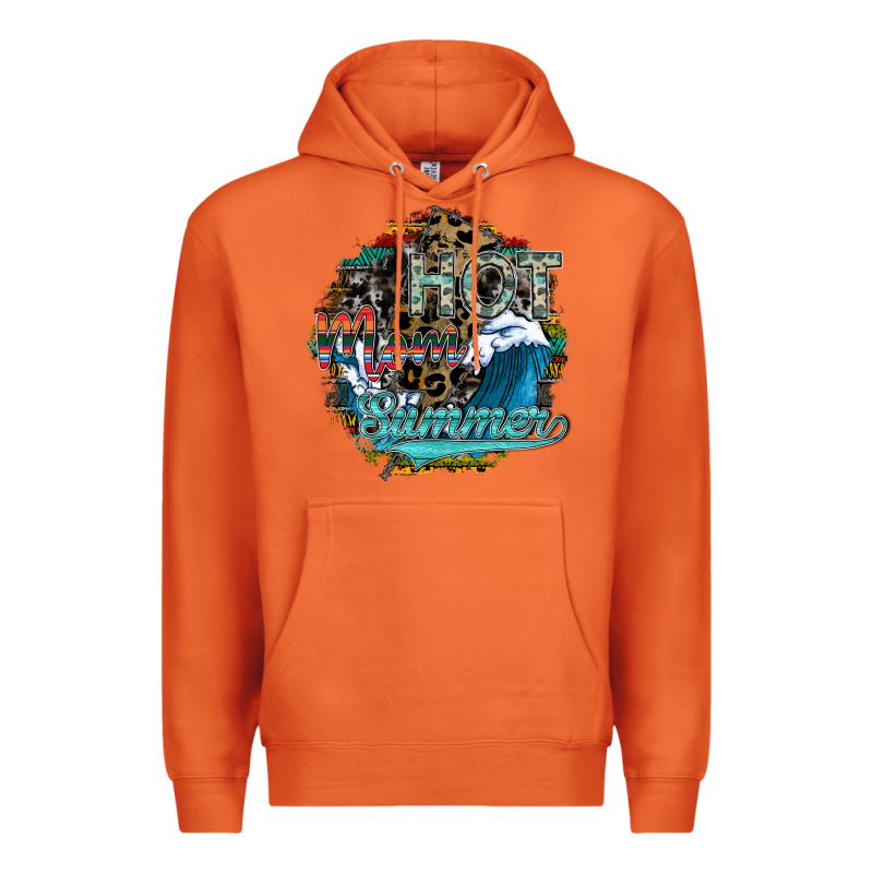 Hot Mom Summer Premium Hoodie by SublimationCraftShop | Teevron