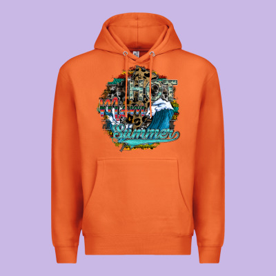 Hot Mom Summer Premium Hoodie Designed By Sublimationcraftshop