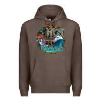 Coffee hot mom summer Premium Hoodie - SublimationCraftShop