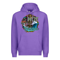 Purple hot mom summer Premium Hoodie - SublimationCraftShop